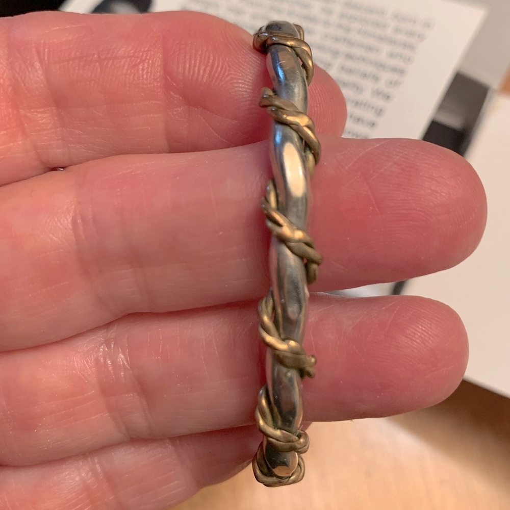 Vintage Signec Sergio Lub Magnetic Bracelet-each one handmade & unique‎